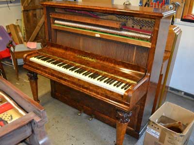 Complete Overhaul Of Rodent Damaged Collard And Collard Upright Piano